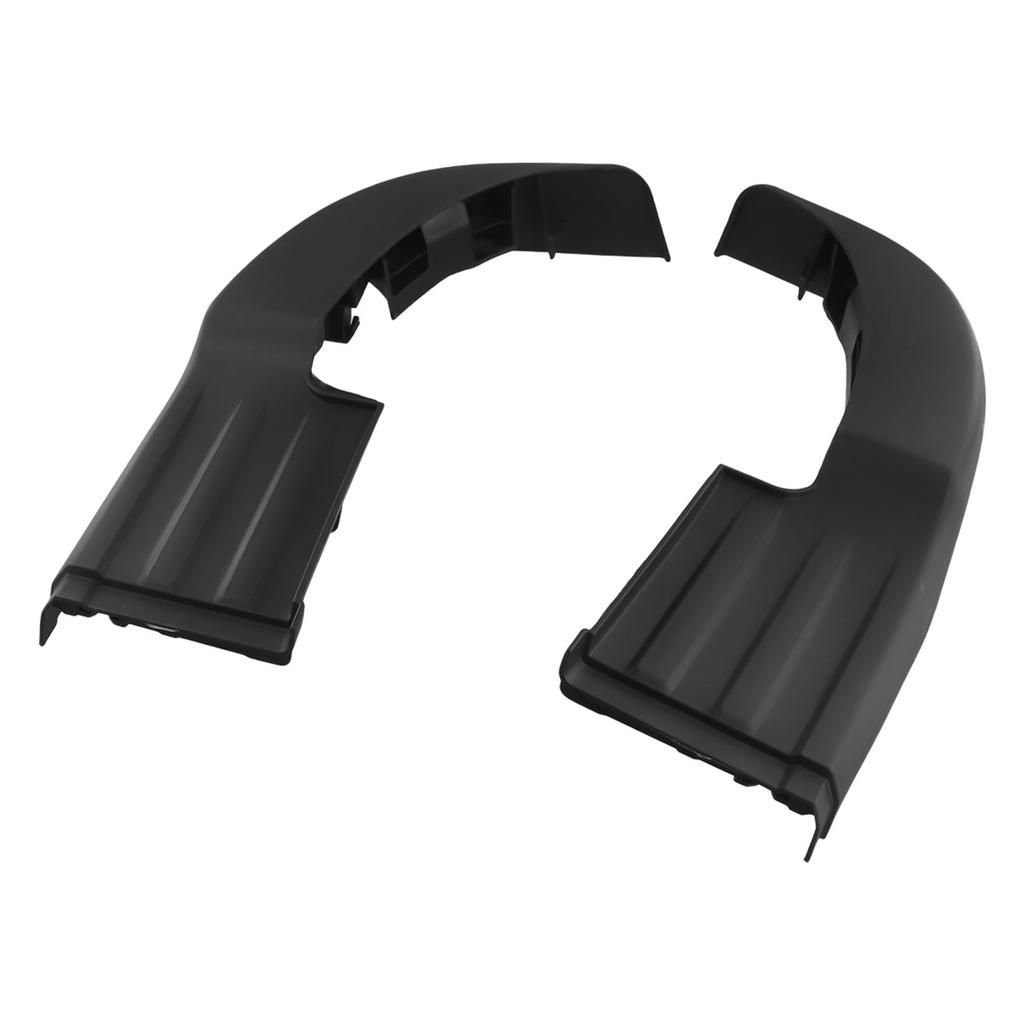Step Plate 2x Rear Bumper Trim 52163-0K030 52164-0K030 Black Easy Installation For Toyota Hilux Revo 15-2019 New