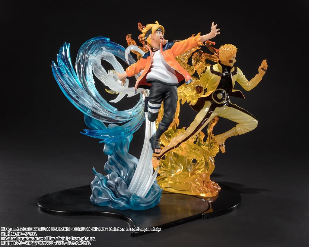 TAMASHII NATIONS Figuarts ZERO BORUTO Uzumaki Boruto Kizuna Relation 200 мм окрашенная готовая фигурка -BORUTO- приблизительно. ПВХ и АБС