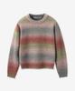 BLOND9 Wool Gradient Mix Knit_Brown