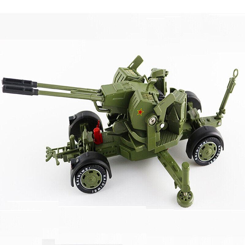1/35 откатной автомобиль, противополетная пушка, зенитная пушка, двойной бегун, миномет, запуск ракеты, военная модель из сплава, детская игрушечная машина, литые под давлением металлические автомобили, игрушки