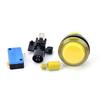 1Pc Round Lit Illuminated Arcade Video Game Push Button Switch Led Light Lamp