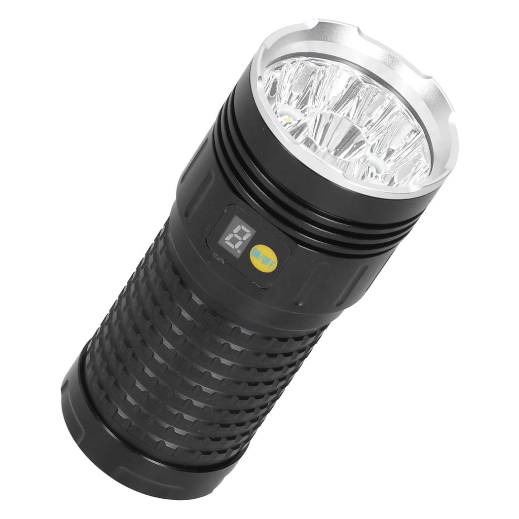 Portable LED Flashlight Torch USB Rechargeable IP65 Waterproof Light for Camping Outdoor