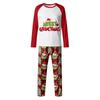 Family Matching Print Sets Pajamas Loungewear Outfits Family Matching Long Sleeve Tops+Pants Set