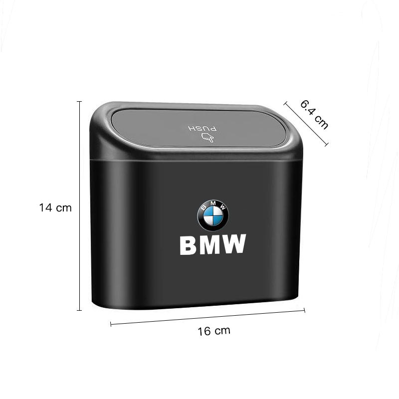 2026 Hot Car Trash Bin Storage Box Hanging Trash For BMW Series i3 i4 G07 G06 G05 G02 G01 F48 F39 G42 G30 G20 G26 Interior Accessories