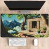 Mousepad HD Printing Rural cottage Field Forest scenery XXL Rubber Mouse Pad Gamer NonSlip xcm Keyboard overlock Desk Mat