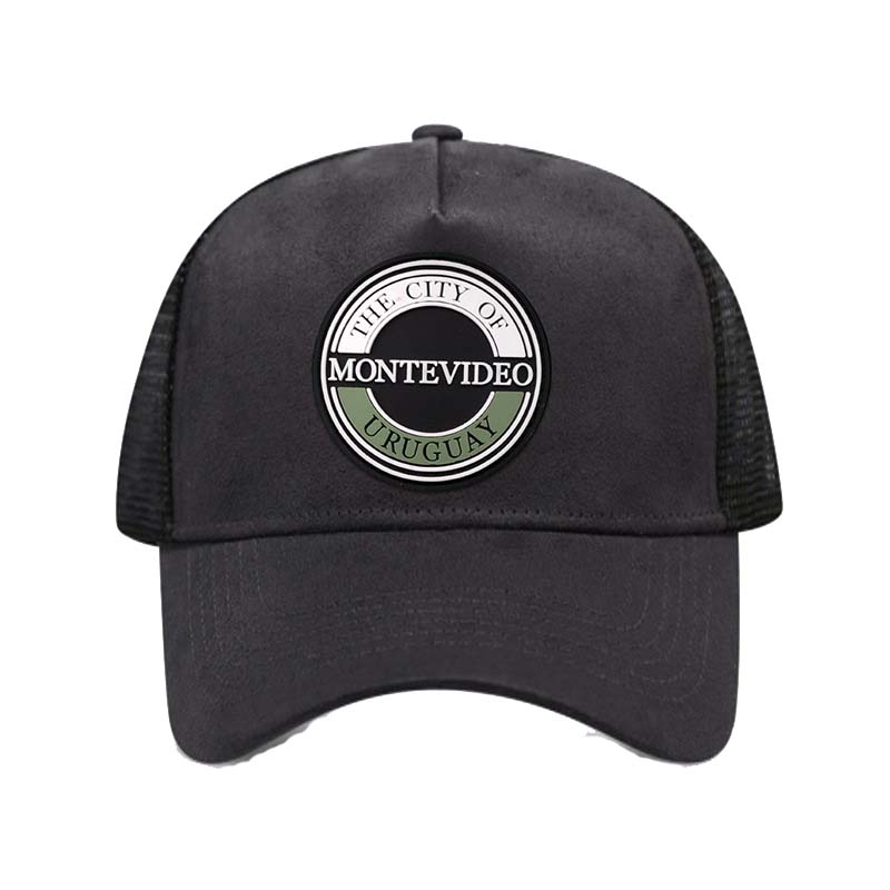 Весна Лето Замшевая 5-панельная сетчатая бейсболка для большой головы Унисекс Кепка тракера Мужские и женские спортивные снепбэк кепки Повседневные Головные уборы