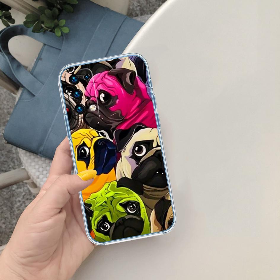 MY6 Милый щенок мопса Чехол для телефона для LG K22 K30 K40 K40S K41 K42 K50 K50S K51 K51S K52 K61 K62 K71 K92 Q60 Q61 V40 V50 V60