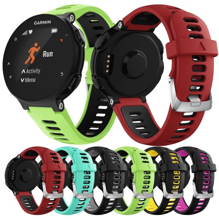 Силиконовый ремешок для умных часов Garmin Forerunner 735XT