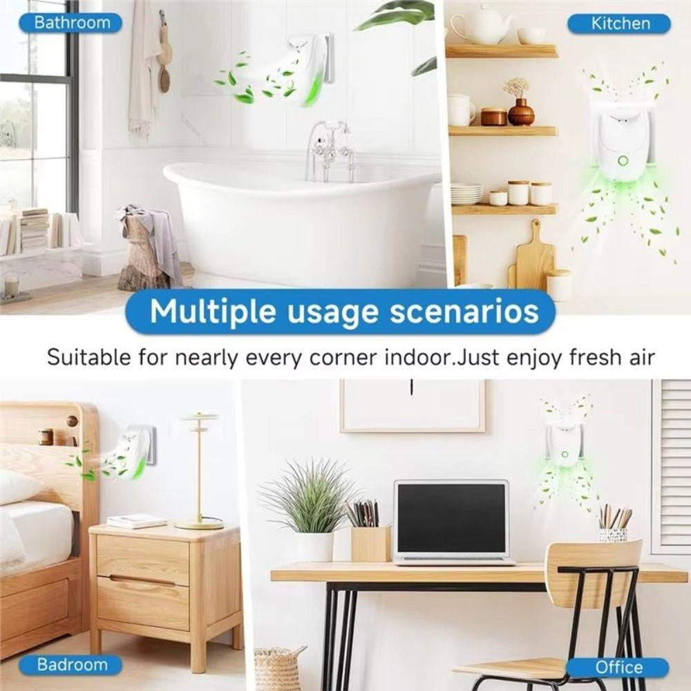 Intelligent Plug In Air Purifier US Plug Air Ionizer Negative Ion Air Purifier Family Use