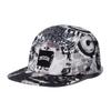 MAGOODGAN Headwear 9305 Collage Print Mono Camp Cap