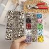 100Pcs with Pliers Prong Snap Fasteners Tool Metal Buttons Press Button Studs Kits Garment Sewing