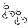 2Pcs 3.5mm Waterproof Under Water Stereo Lap Swimming Earhook Music Earphones & Buds