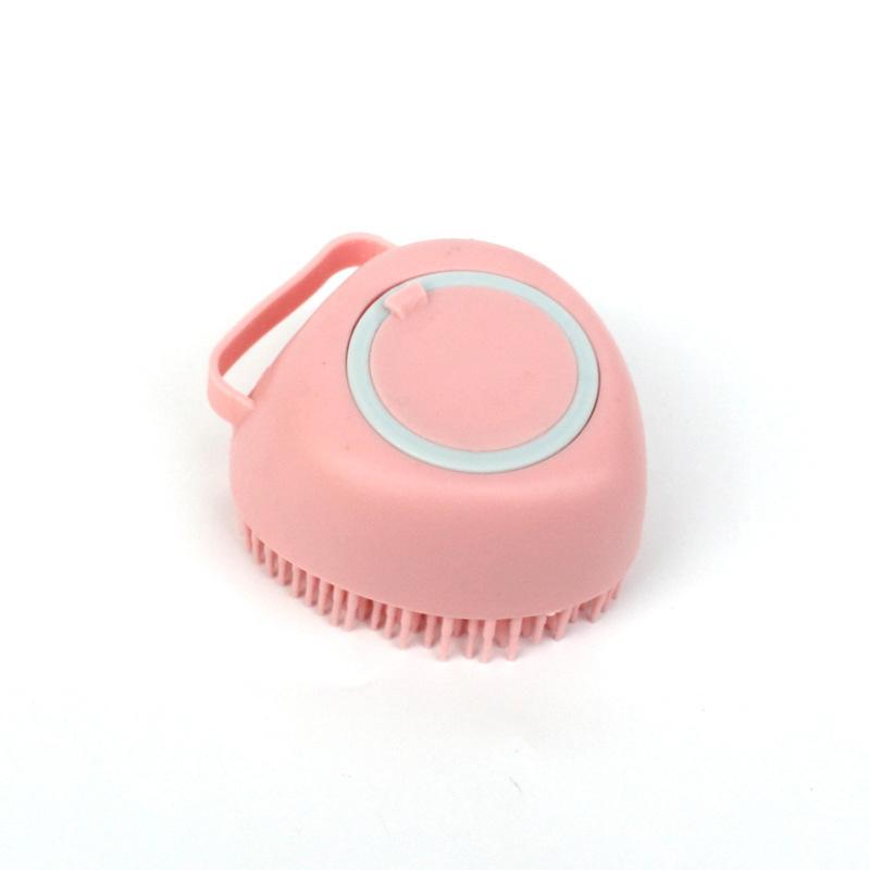 Pet Bathing Brush Soft Silicone Massager Shower Gel Bathing Brush Clean Tools Comb Dog Cat Cleaning Grooming Supplies