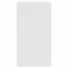 White Desk with Storage 77.5 x 43 x 79 cm Particleboard
