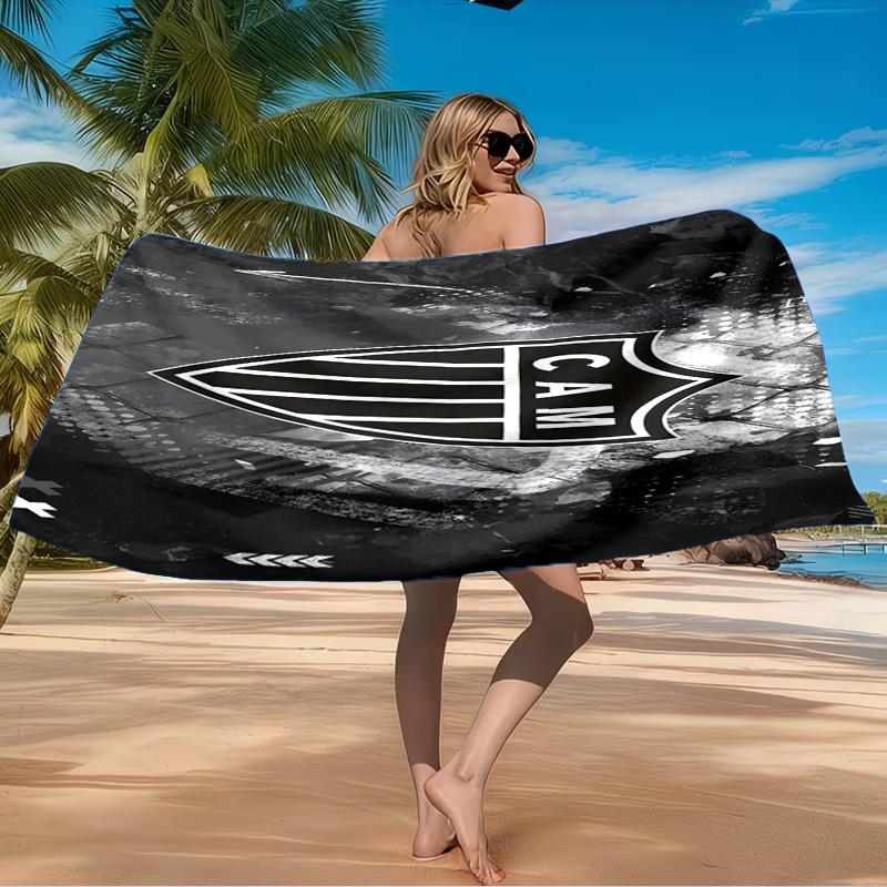 Brugge Emblem Design Beach Towel Microfiber Beach Towel, Lightweight and Quick-Dry, for Summer Travel, Swimming Pool Fan Birthday Gift