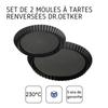 Set of 2 Upside-down Tart Molds 22 Cm and 28 Cm Dr Oetker Tradition Ref. 9998450