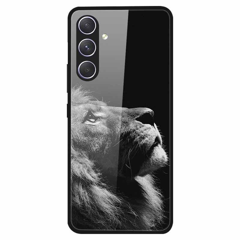 Закаленное Стекло Чехол для Samsung Galaxy A34 / A54 5G Крышка Жесткие Ударопрочные Чехлы для Samsung A54 Funda Coque для GalaxyA54 чехол