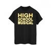 Disney Womens/Ladies High School Musical The Musical Lights Logo Cotton Boyfriend T-Shirt