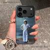 Чехол для телефона Conan Gray Wishbone для iPhone 17,16,15,14,13,12,11, Pro, Max, Plus, Черный Матовый Ударопрочный Чехол