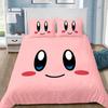 Горячий Милый Мультяшный K-KirbyS Пододеяльник Наволочка Комплект Постельного Белья Взрослый Мальчик Девочка Декор Спальни Односпальный Двуспальный Большой