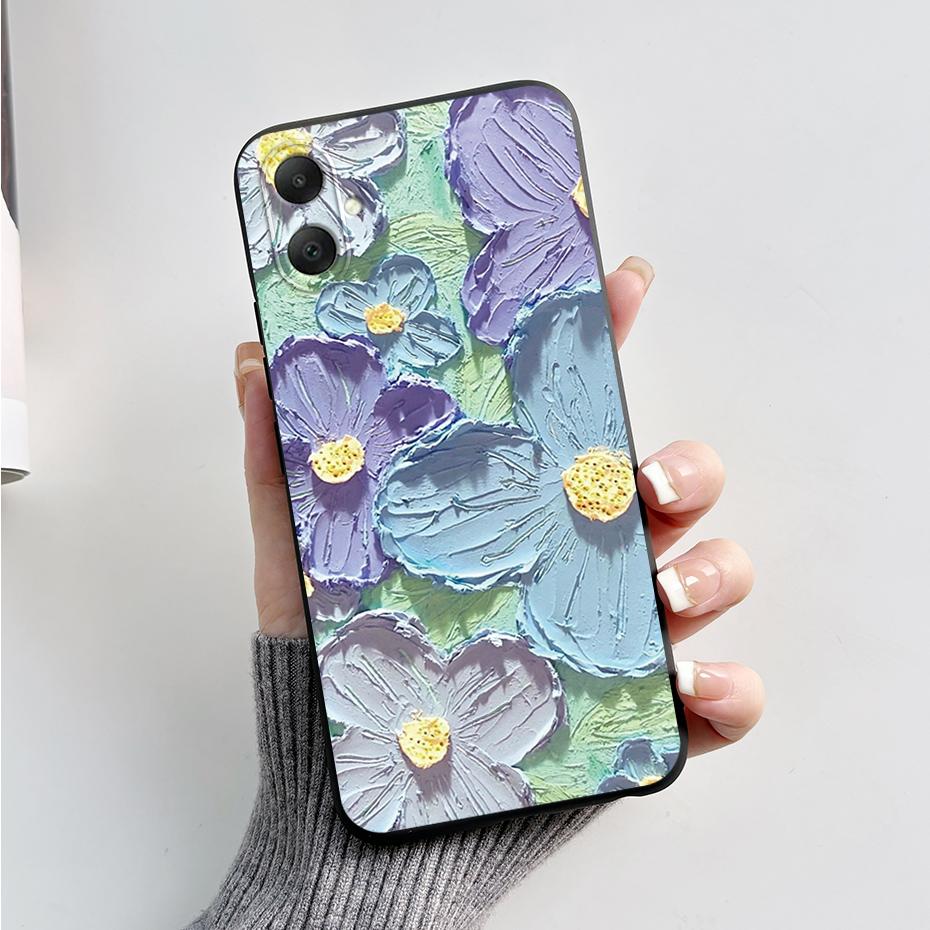 Чехол для Samsung Galaxy A06 A065F A065M Милый Кот Мультяшный Медведь Лягушка Мягкий Силиконовый Задний Чехол для Samsung A06 SamsungA06 4G Чехол