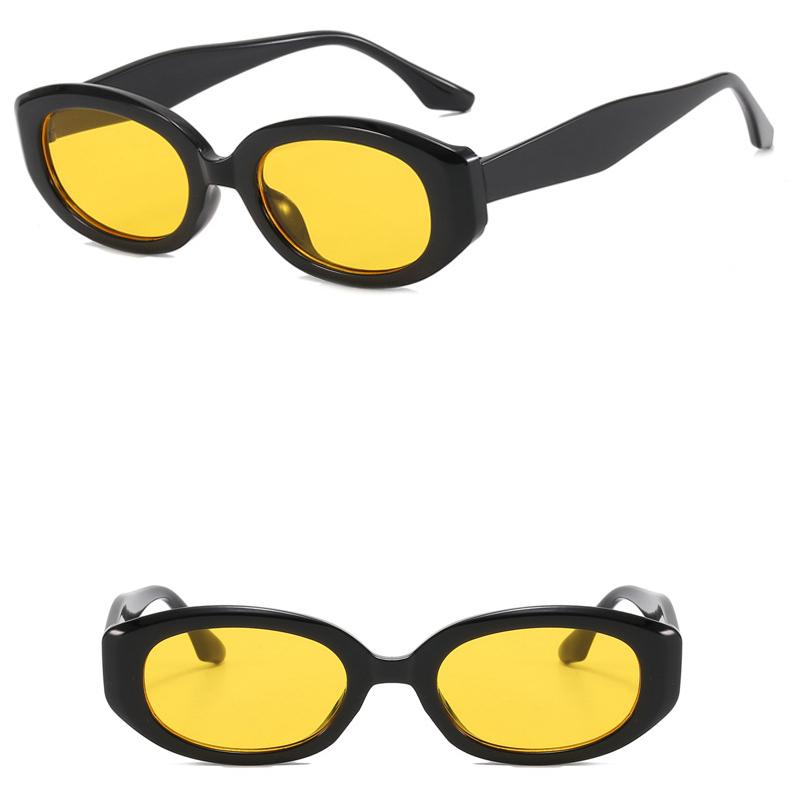 Женские солнцезащитные очки Защита от солнца Защита от ультрафиолета Мода Личность Ретро Хип-хоп Солнцезащитные очки «кошачий глаз» Уличная стрельба Очки для вождения и путешествий