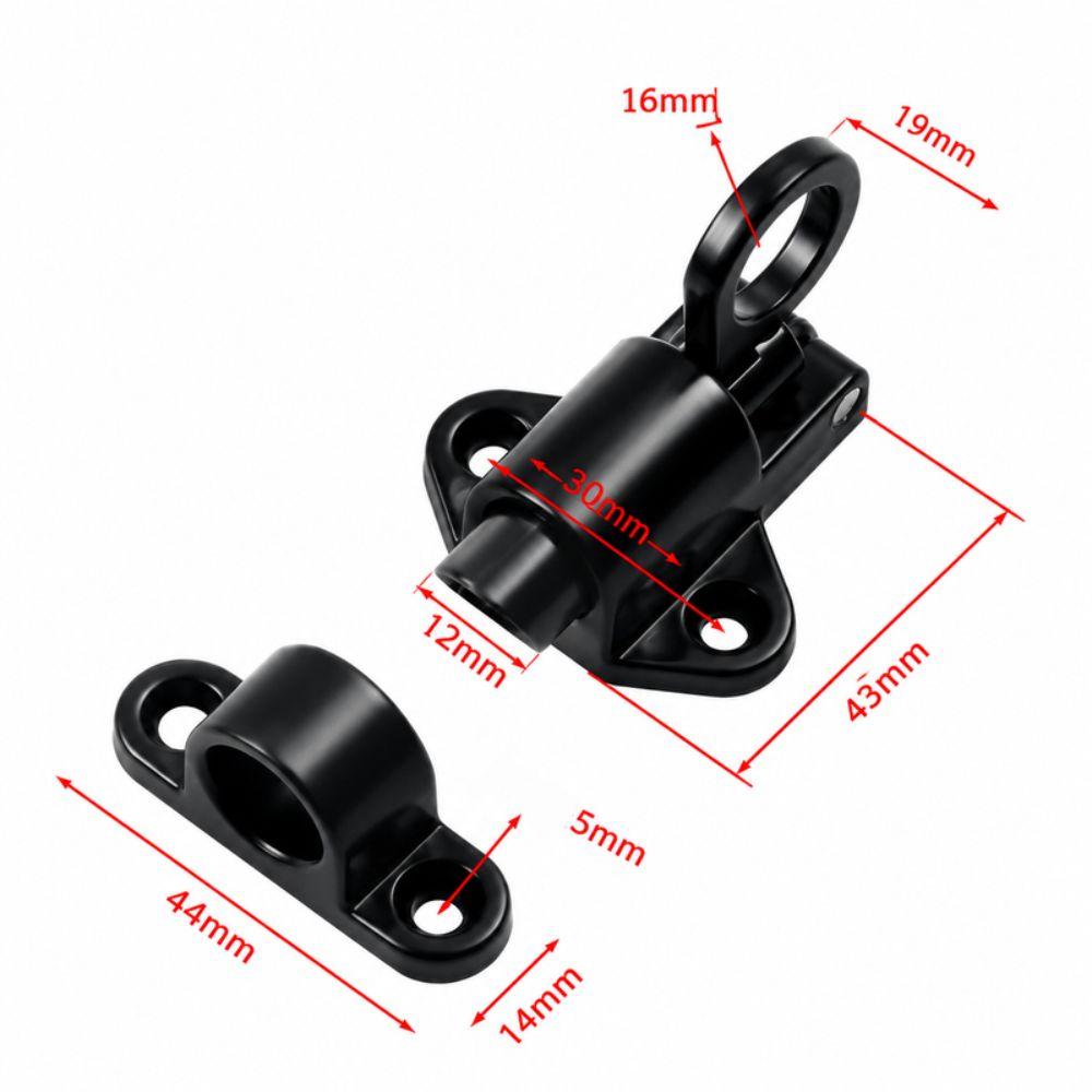Bolt Latch Spring Door Lock Aluminum Alloy Security Gate Latch Automatic Window Lock Door Hardware