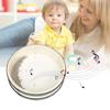 6-дюймовый прозрачный волновой барабан естественного цвета Ocean Drum Ранний образовательный ударный инструмент для