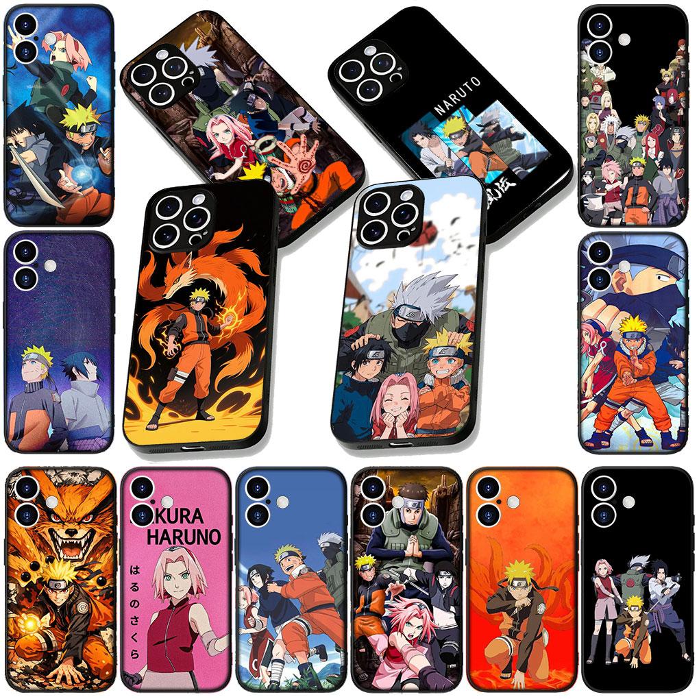 Soft Cover for OPPO A38 A18 A17 A40 A60 A80 A16 A78 A79 A54 A55 A57 4G 5G Coque Phone Case Kakashi Sasuke Haruno Sakura Narutos