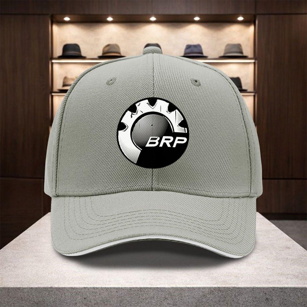 BRP Brand Logo Design Casual Versatile Baseball Cap for Unisex And Women Adjustable Style Golf Dad Hat Casual Headwear Suitable