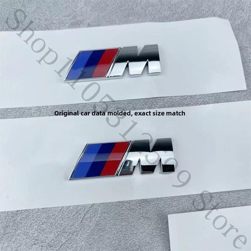 BALPJ1 Car Styling Fender Side Badge New R Emblem Sticker For BMW M M3 M5 M6 X3 E90 F30 G20 E36 E34 X6 G20 E46 X3 X4 X5 X7 Accessories