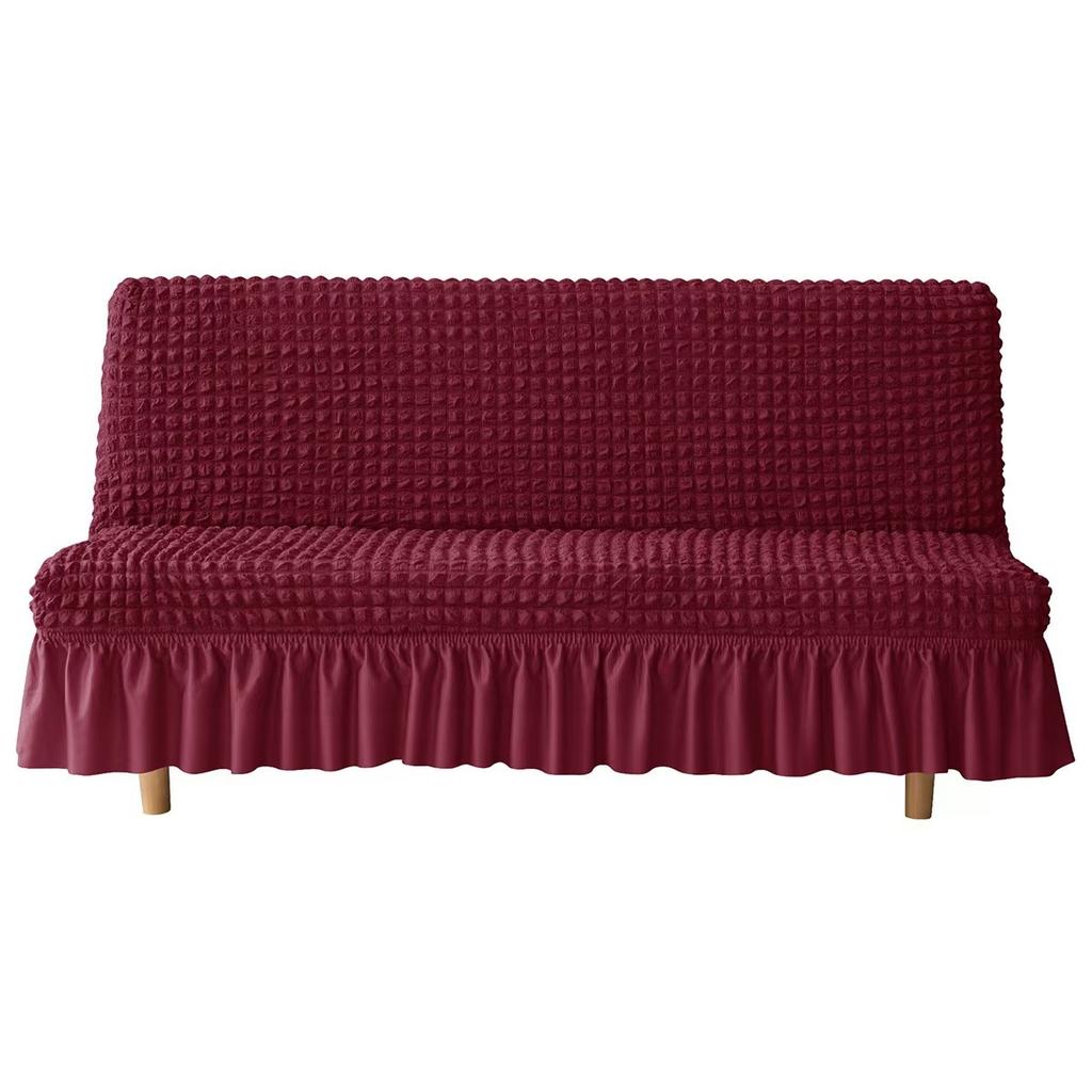 Sofa Cover All-Inclusive Slipcover for Armless Folding Lazy Sofa Bed, Fits Any Sofa Perfectly Universal Style Thick and Spandex
