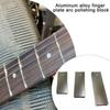 Шлифовальный блок для грифа из алюминиевого сплава, шлифовальная балка для бас-гитары, инструмент для мастеров гитар, двухсторонний радиусный шлифовальный блок, простой в использовании