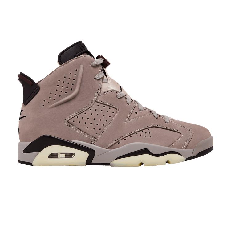 A Ma Maniére x Air Jordan 6 Retro Smoky Mauve Мужские кроссовки Коричневый Дымчато-лиловый Черный IF3103-200
