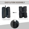 15 Kg Heavy Duty Gazebo Weight Sand Bags 4 Pcs Leg Weights Marquee Tent Canopy Base For Trampoline Pop Up Gazebo Tent