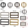Girls Toys 4 Colors Tri-glide Buckle Doll Bags Accessories Pattern Belt Buttons Diy Dolls Buckles