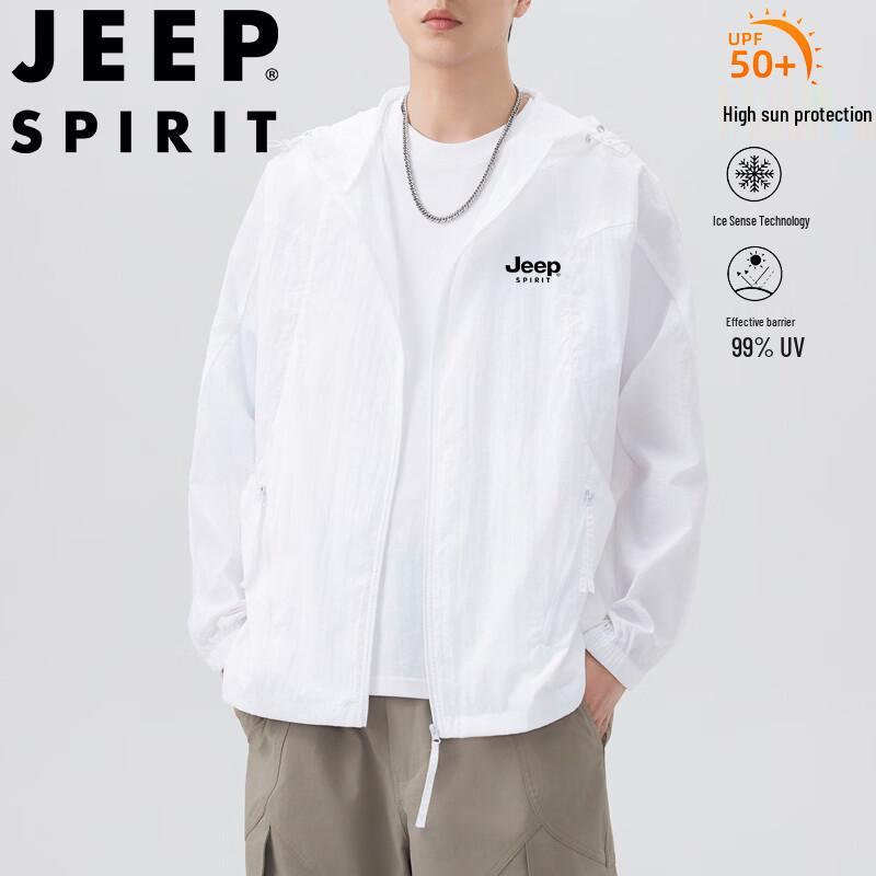 Мужская летняя куртка JEEP SPIRIT с защитой от УФ для активного отдыха