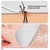 1Pcs Stainless Steel Hair Follicle Cleansing Blackhead Scraper Gua Sha Scraper Massager For Facial Skin Care Board Face Massager