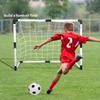 Children Soccer Goal Sports Toys Foldable Mini Football Goal with Pump & Ball Indoor Outdoor Team Competition Games Kids Gifts