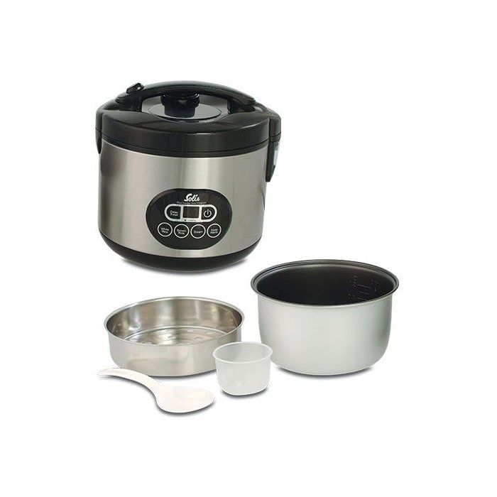 Cuiseur a riz multifonction - SOLIS - Rice Cooker Duo Programm - 1,2L - cuisson vapeur - minuterie