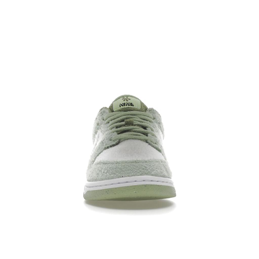 Nike Dunk Low SE Fleece - Женские кроссовки Honeydew Green Phantom Alligator DQ7579-300