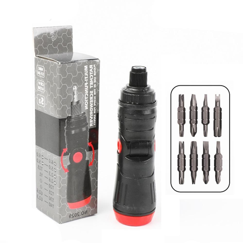 Adjustable Angle Screwdriver Set Steel Hand Tools Gifts Ratchet Screwdriver Set Home