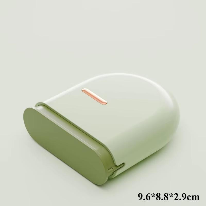1pc Invisible Braces Storage Box Portable Dentures Teeth Orthotics Cleaning Box Pull-out Type Braces Dust Protective Orangizer