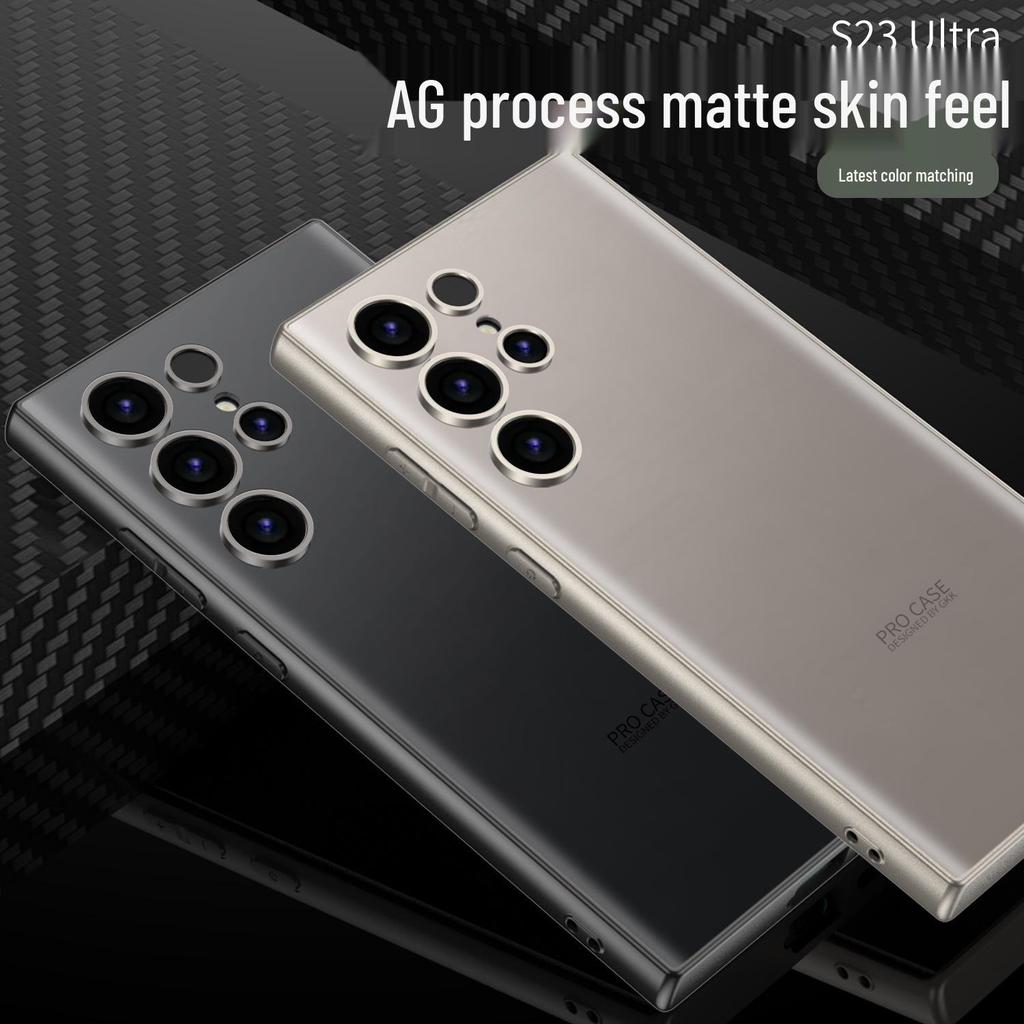 S23 Ultra Frosted Slim Case: Stylish, Minimalist Protection for Samsung Galaxy S23 Ultra