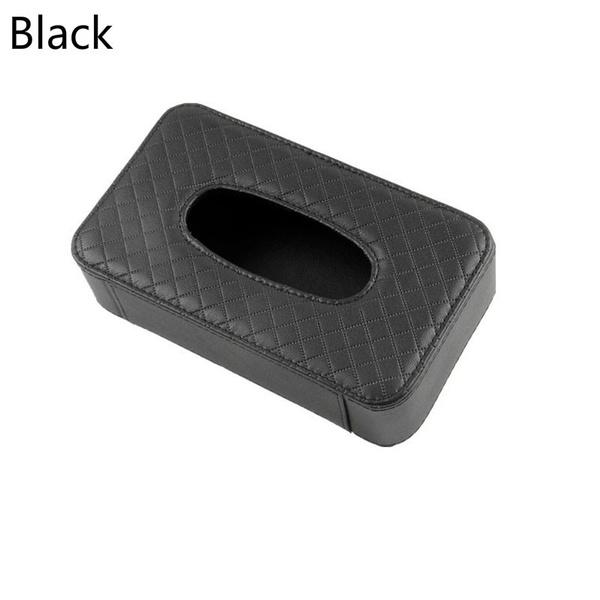 Коробка для салфеток Креативные автомобильные принадлежности Высококачественная автомобильная солнцезащитная спинка для сиденья Подвесная кожаная коробка для салфеток