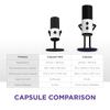 NZXT Capsule Mini White кардиоидный маленький игровой микрофон SP1083 проводной AP-WMMIC-W1
