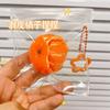 Orange Pinch Stress-relieving Toy Ball Peel Orange Super Soft Clay Version Simulation Orange Fruit Soft Scented for Kid Adult