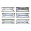 1/64 Die-cast Model Car Display Case, Toy Garage with Light, Collection Accessories,