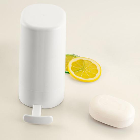 Настенный дозатор мыла для душа, простая установка, влагостойкий контейнер для мыла с крышкой, регулируемая мыльница