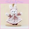 Keychain Rabbit Plush With Short Fur And Pp Cotton Filling Accessories For